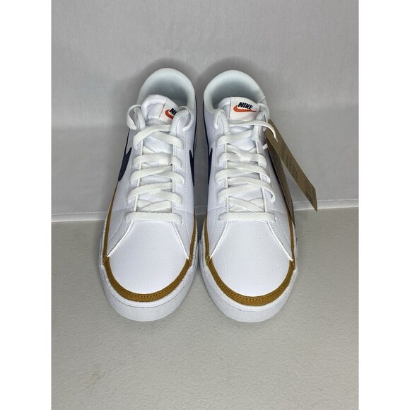 Nike Court Legacy Low Casual Tennis Shoes Men 10/Wmns 11.5 White Black New - Picture 4 of 6